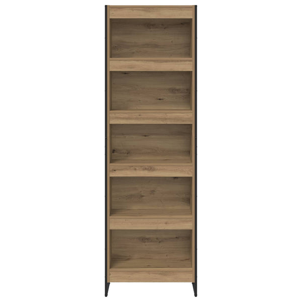 Bücherregal 2er Set Eiche 60x30x189,5cm
