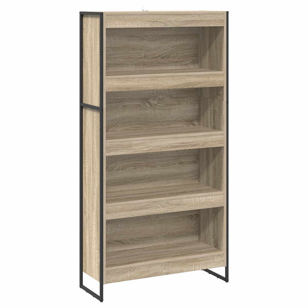 Bücherregal Sonoma Eiche, 2er-Set