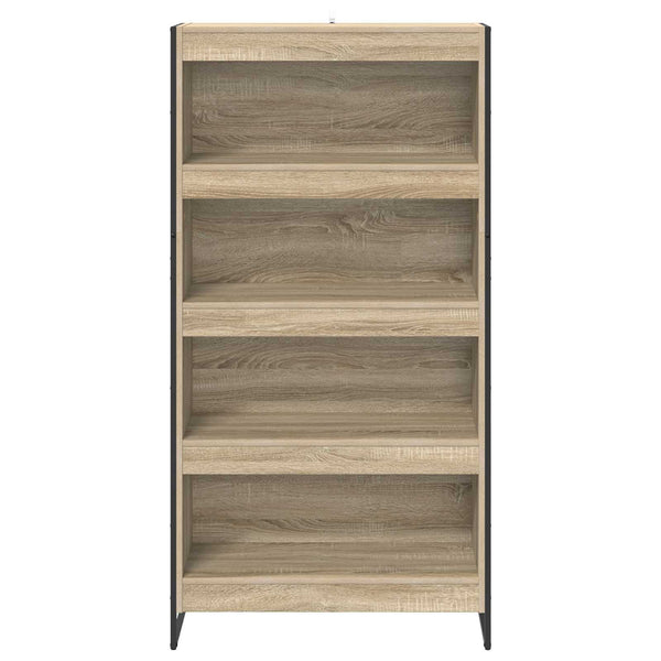Bücherregal Sonoma Eiche, 2er-Set