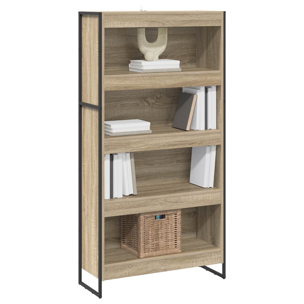 Bücherregal Sonoma Eiche, 2er-Set