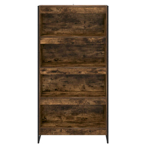 Bücherregal 2er Set, Raucharbe, 80x30x155 cm