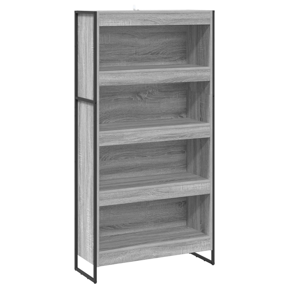 Bücherregal 2er Set Sonoma Grau