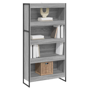 Bücherregal 2er Set Sonoma Grau