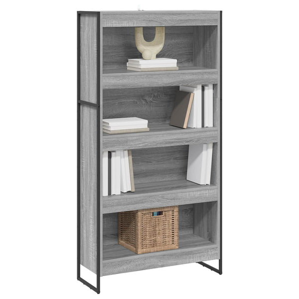 Bücherregal 2er Set Sonoma Grau