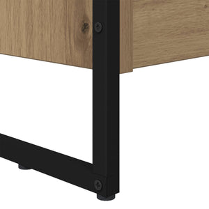 Bücherregal 2er Set Eiche 80x30x155 cm