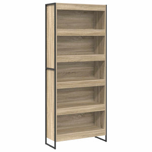 Bücherregal Sonoma Eiche, 2er-Set