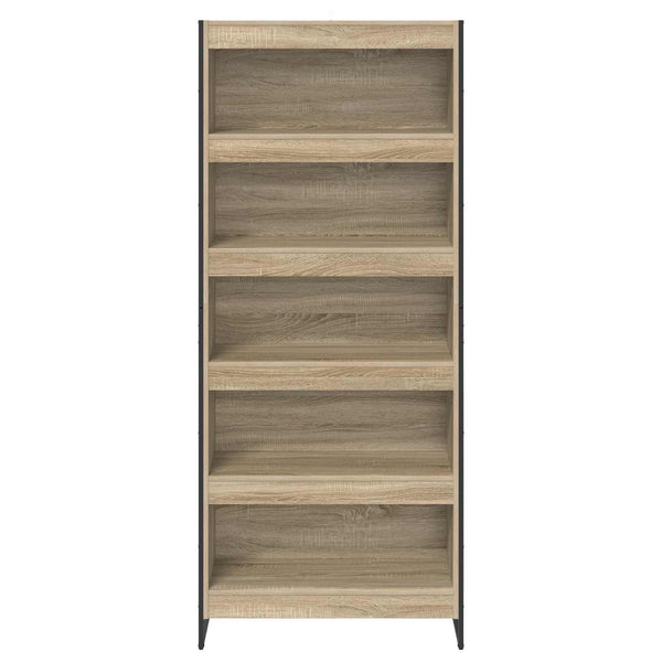 Bücherregal Sonoma Eiche, 2er-Set