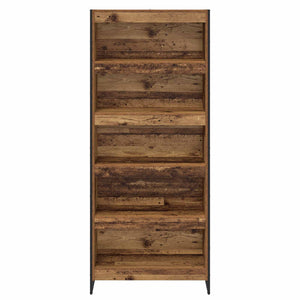 Bücherregal 2er Set Altholz