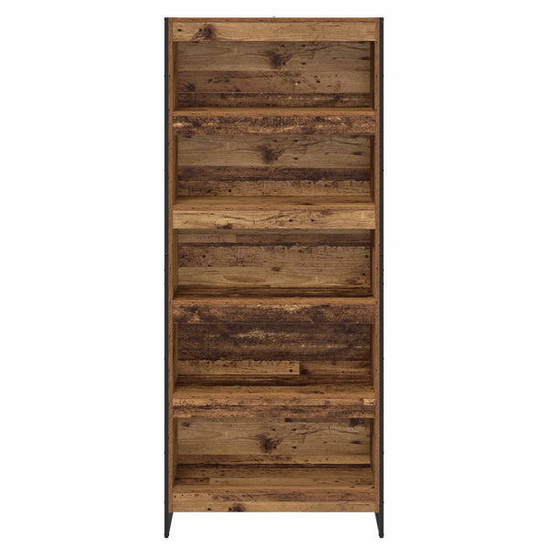 Bücherregal 2er Set Altholz