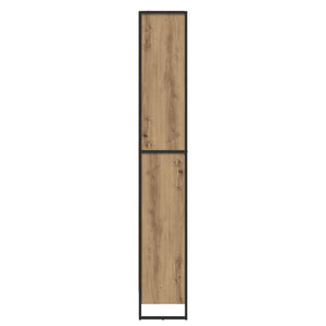 Bücherregal 2er-Set Eiche 80x30x189,5cm