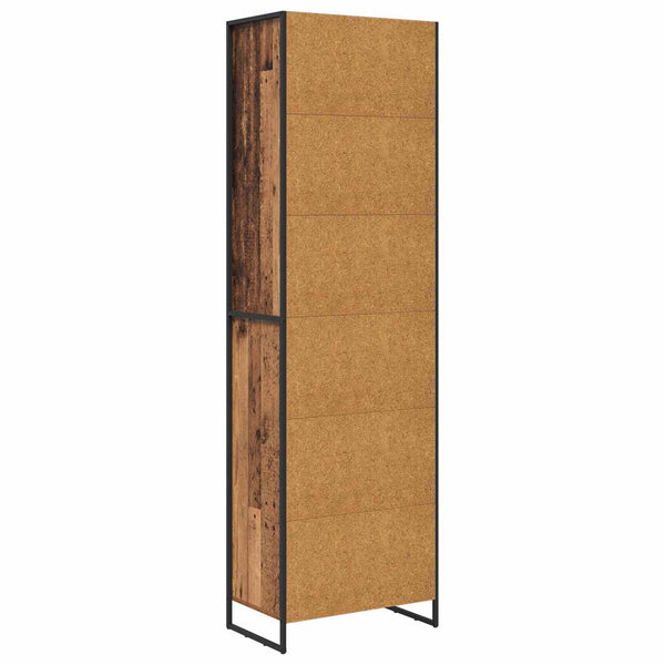 Hoher Altholz Schrank 60x36x200cm