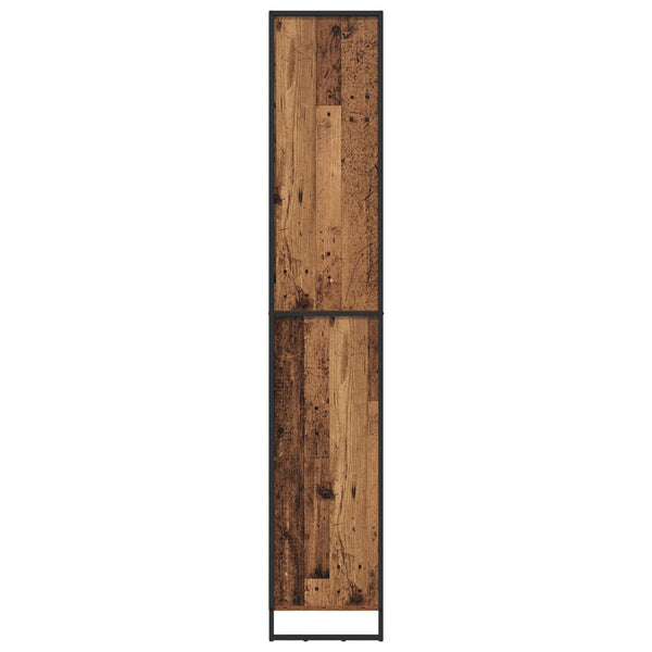Hoher Altholz Schrank 60x36x200cm