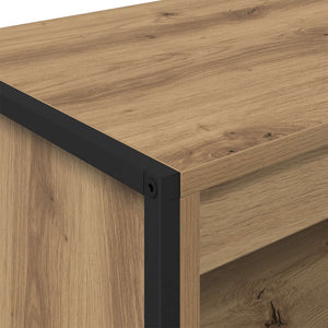 Hoher Schrank Eiche 60x36x200 cm