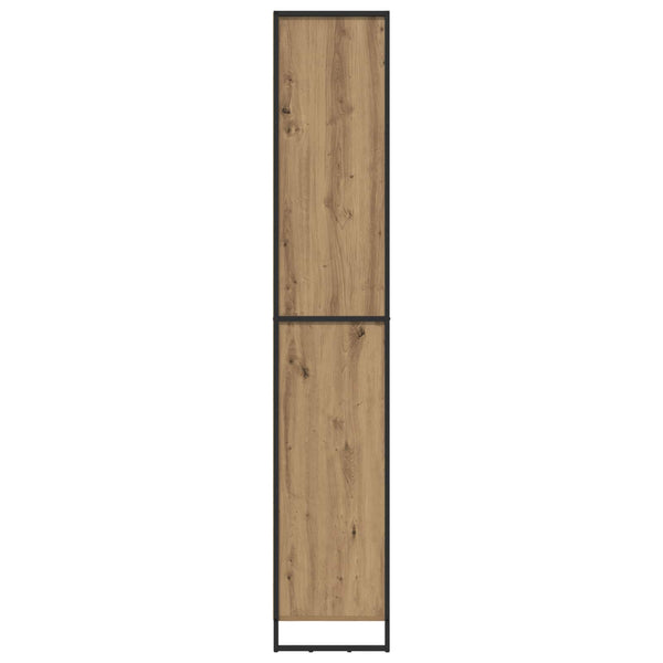 Hoher Schrank Eiche 60x36x200 cm