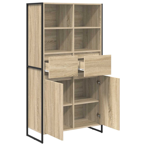 Sonoma Sideboard 2er-Set, 81 cm