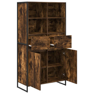 Sideboard Raucharbe Holzwerkstoff 81x36x150.5 cm
