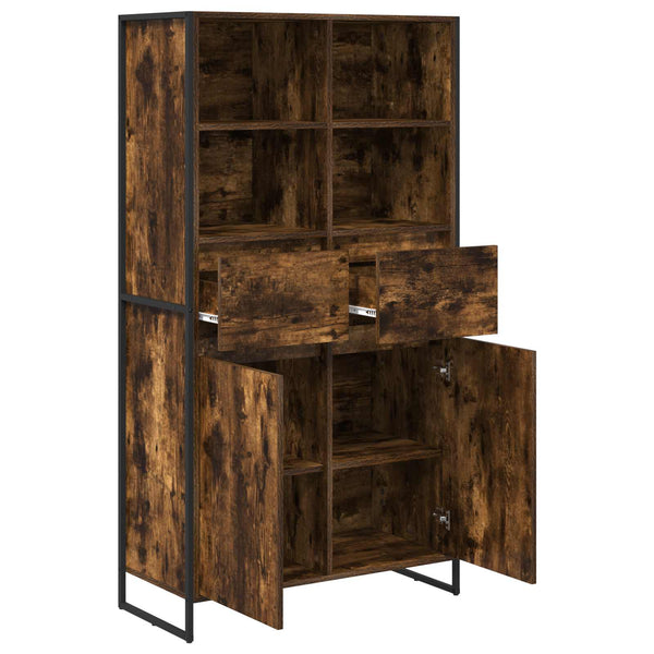 Sideboard Raucharbe Holzwerkstoff 81x36x150.5 cm