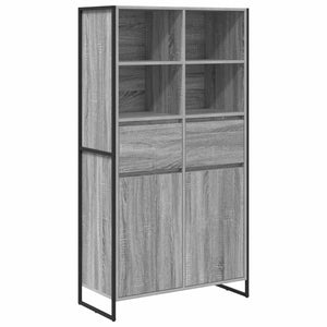 Graues Sideboard Sonoma, 2-teilig