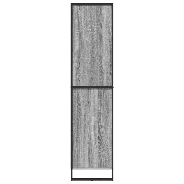 Graues Sideboard Sonoma, 2-teilig