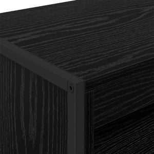 Hoher Schrank, Schwarz Eiche, 79x36x200 cm