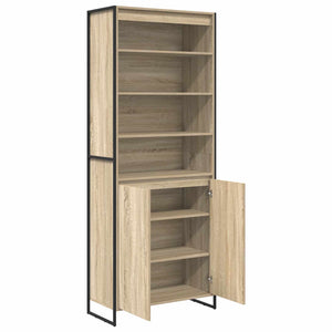 Hoher Schrank Sonoma 79x36x200 cm