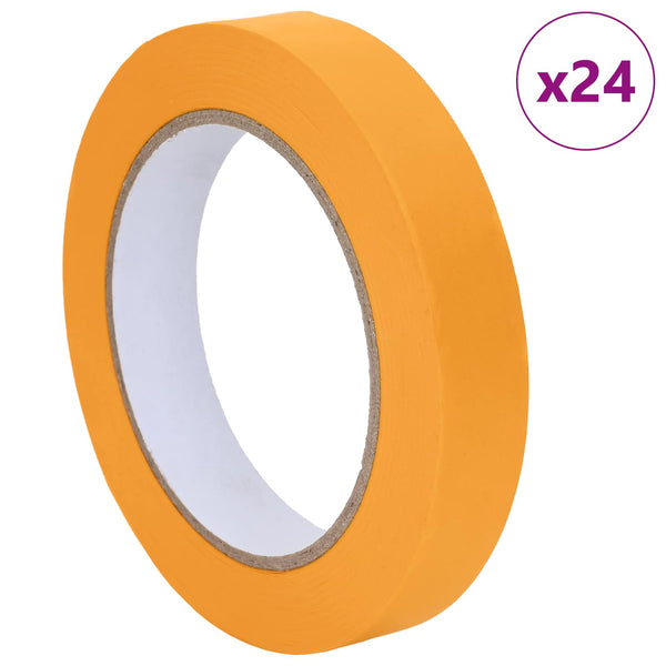 Malerkreppband Gelb, 19mm x 50m, 24 Stück