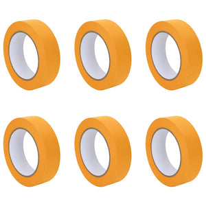 Malerkreppband Gelb, 6 Rollen, 30mm x 50m