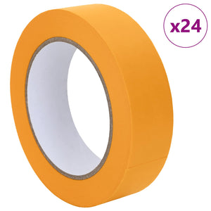 Malerkreppband Gelb 30mm x 50m, 24 Stück