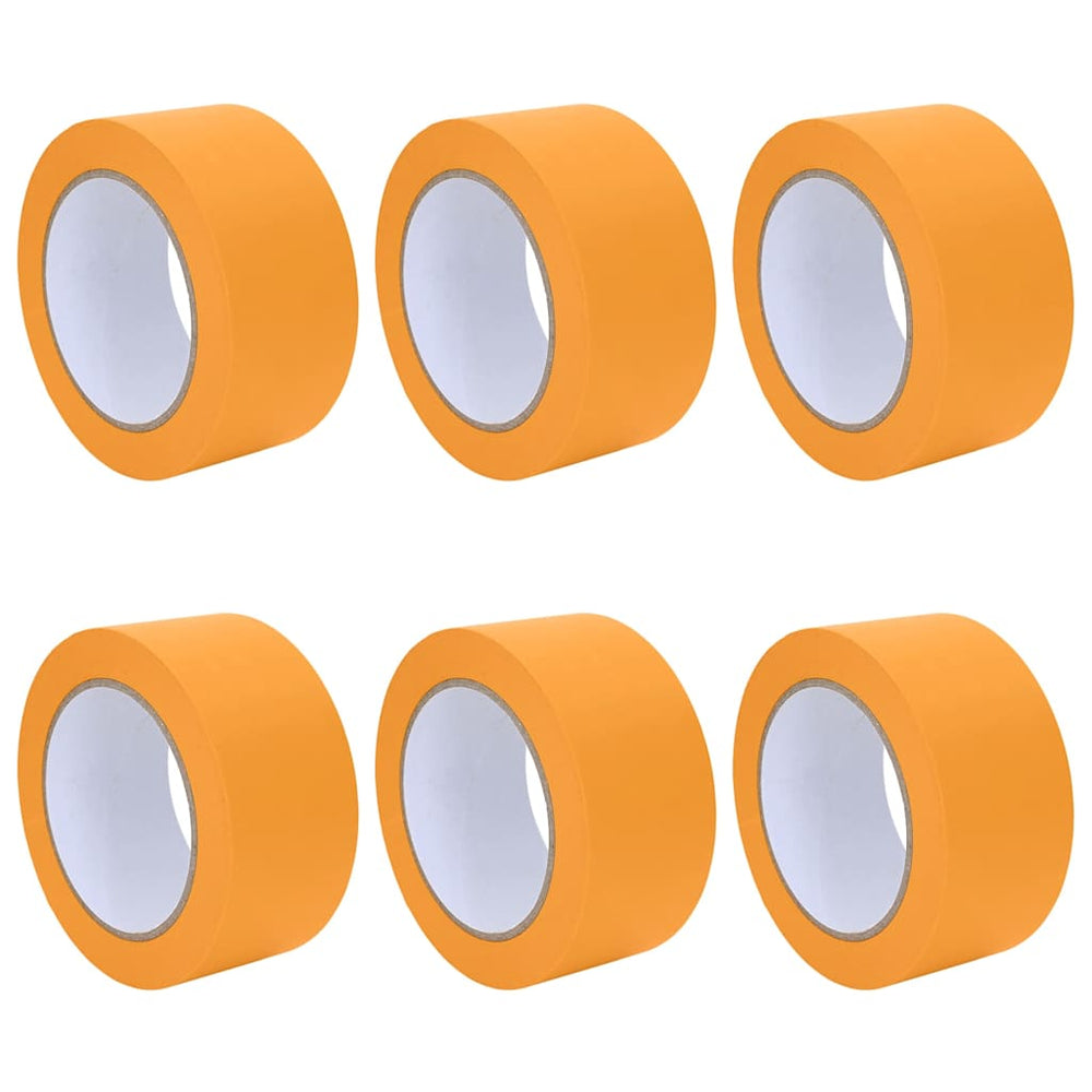Malerkreppband Gelb 50mm x 50m, 6er-Pack