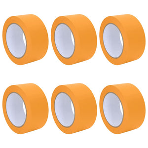 Malerkreppband Gelb 50mm x 50m, 6er-Pack