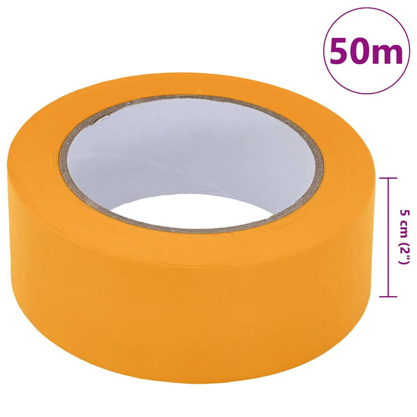 Malerkreppband Gelb 50mm x 50m, 6er-Pack