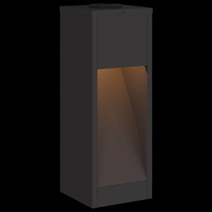 Solar LED Wegeleuchte Schwarz 2er-Set