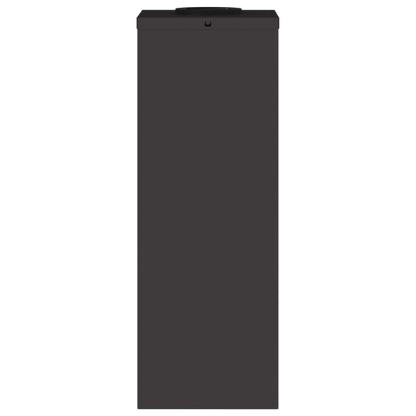 Solar LED Wegeleuchte Schwarz 2er-Set