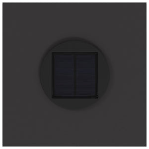 Solar LED Wegeleuchte Schwarz 2er-Set