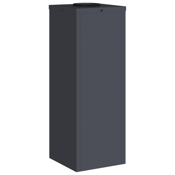 Solar LED Wegeleuchte 2er Set Anthrazit