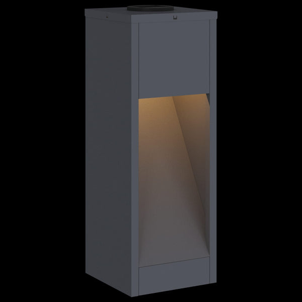 Solar LED Wegeleuchte 2er Set Anthrazit