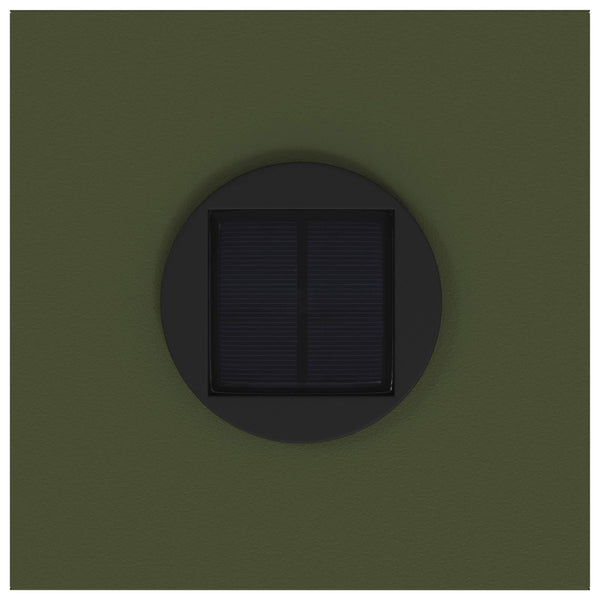 Solar LED Wegeleuchten 2er-Set, Olivgrün
