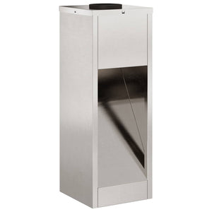 Solar LED Wegeleuchten Silber Edelstahl 2er Set