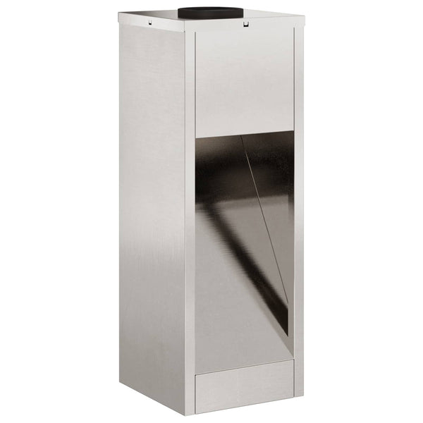 Solar LED Wegeleuchten Silber Edelstahl 2er Set