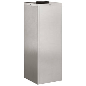 Solar LED Wegeleuchten Silber Edelstahl 2er Set