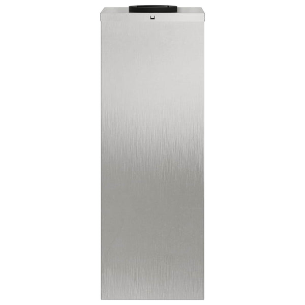 Solar LED Wegeleuchten Silber Edelstahl 2er Set