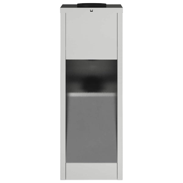 Solar LED Wegeleuchte Silber 2er-Set