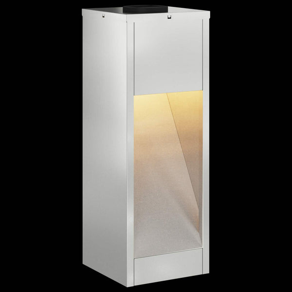Solar LED Wegeleuchte Silber 2er-Set
