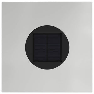 Solar LED Wegeleuchte Silber 2er-Set