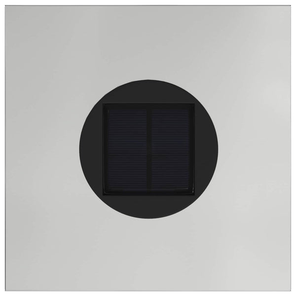 Solar LED Wegeleuchte Silber 2er-Set