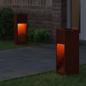 Solar LED Wegeleuchten 2er-Set