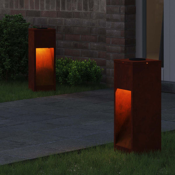 Solar LED Wegeleuchten 2er-Set