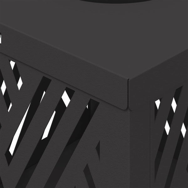 Solar LED Wegleuchten Schwarz 2er Set