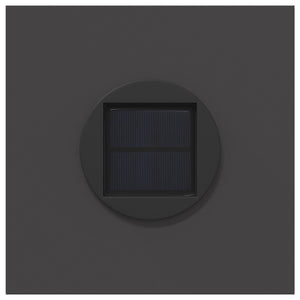 Solar LED Wegleuchten Schwarz 2er Set