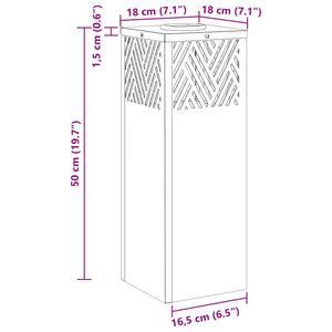 Solar LED Wegleuchten, Kaltgewalzter Stahl, 2er-Set